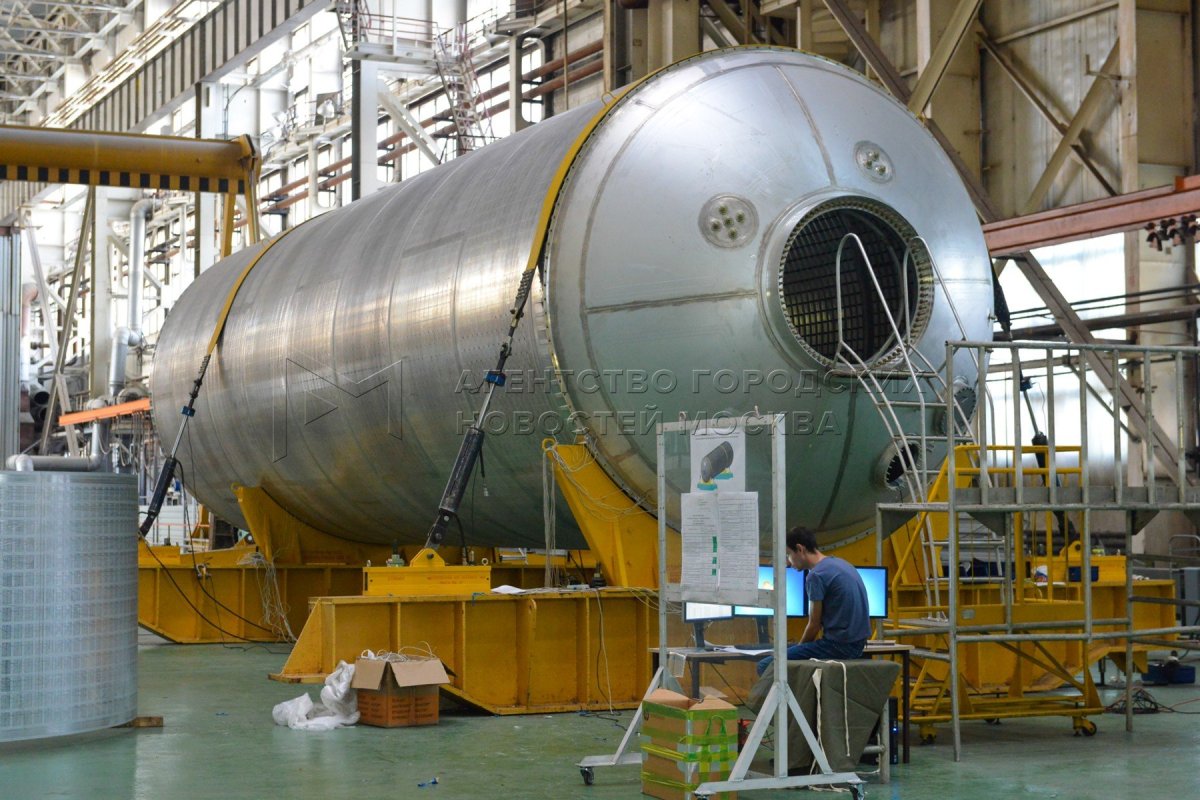 Топливные баки ракеты носителя РН Союз