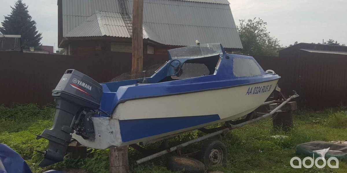 Тент на катер Ладога 2