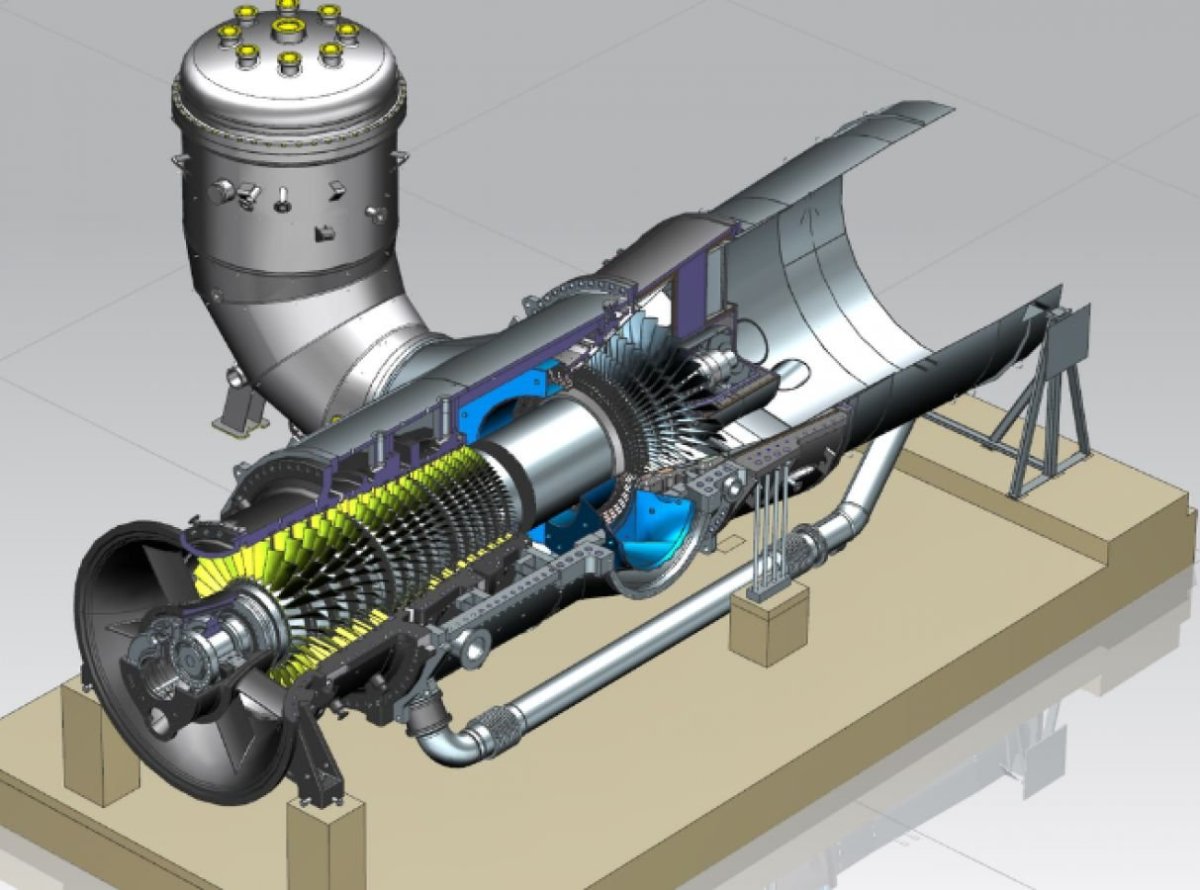 Газовая турбина ГТЭ-170