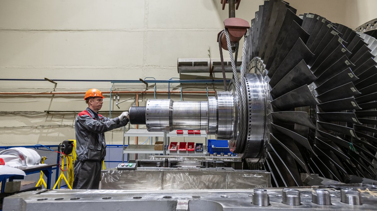 Газовая турбина ГТЭ 110