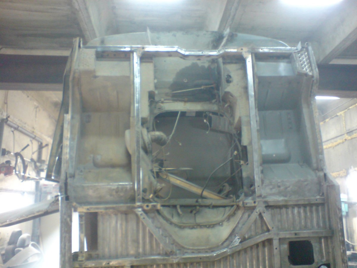 УАЗ 39094 панель пола кабины левая