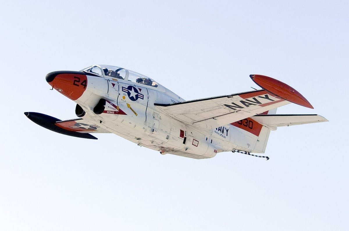 Учебно-тренировочного самолёта North American t-2 Buckeye