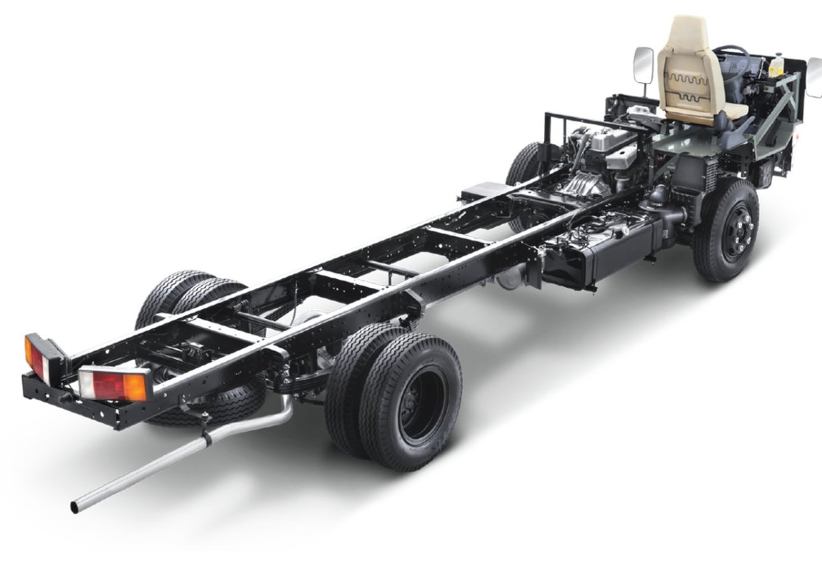 Ситрак шасси 6х2