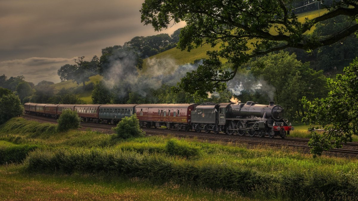 Железная дорога "пассажирский поезд", 640591