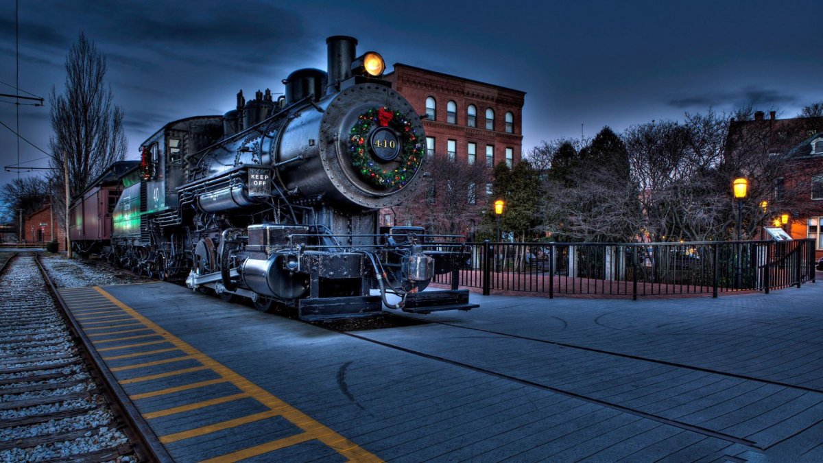 Полярный экспресс Локомотив