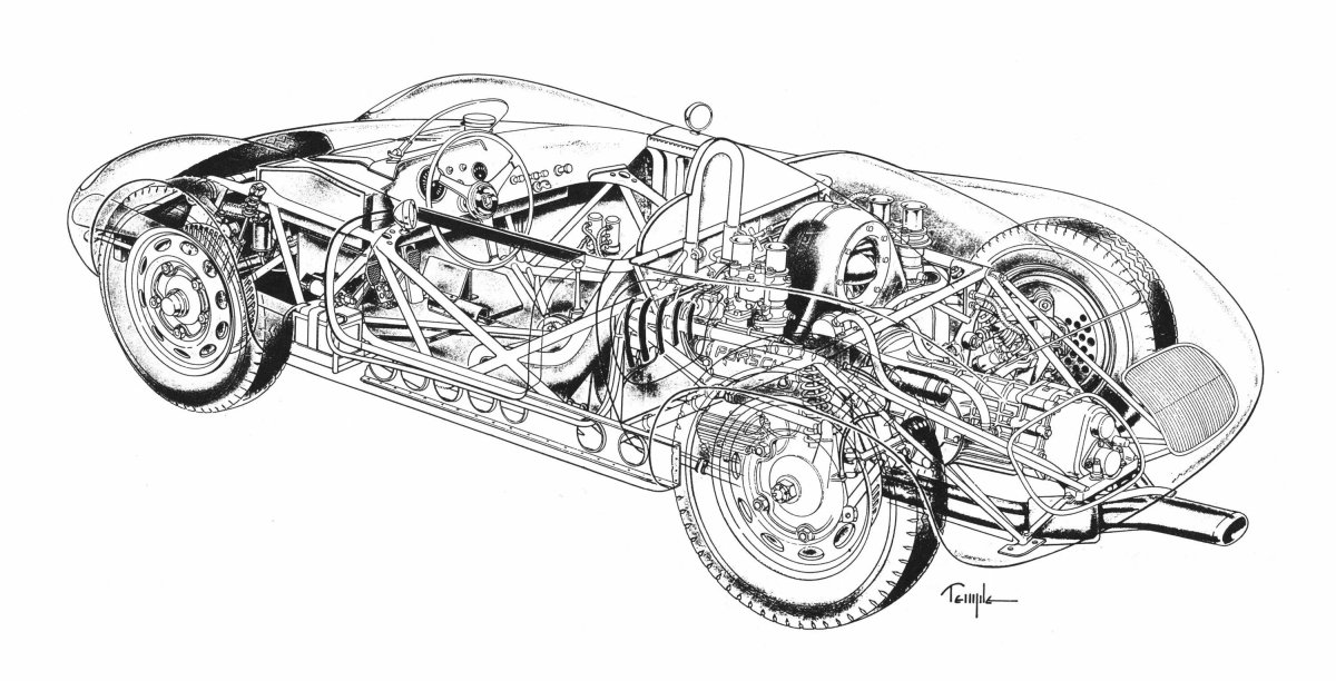 Порше 356 Спайдер