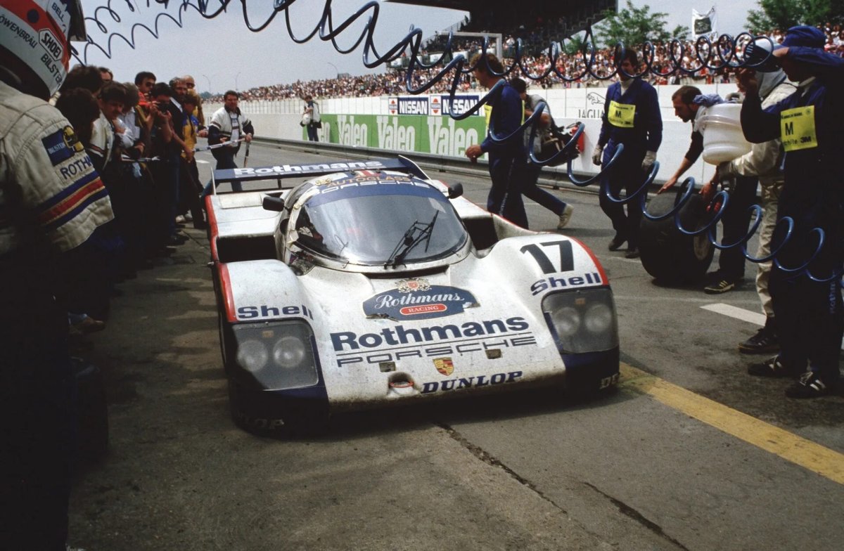 Porsche 962 Ле ман 1986