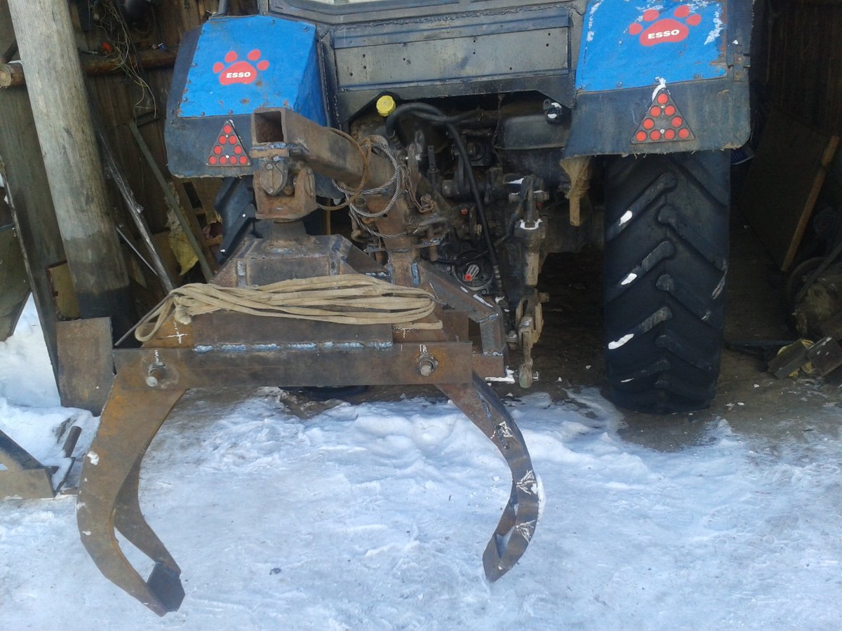 МТЗ 82 трелевочный