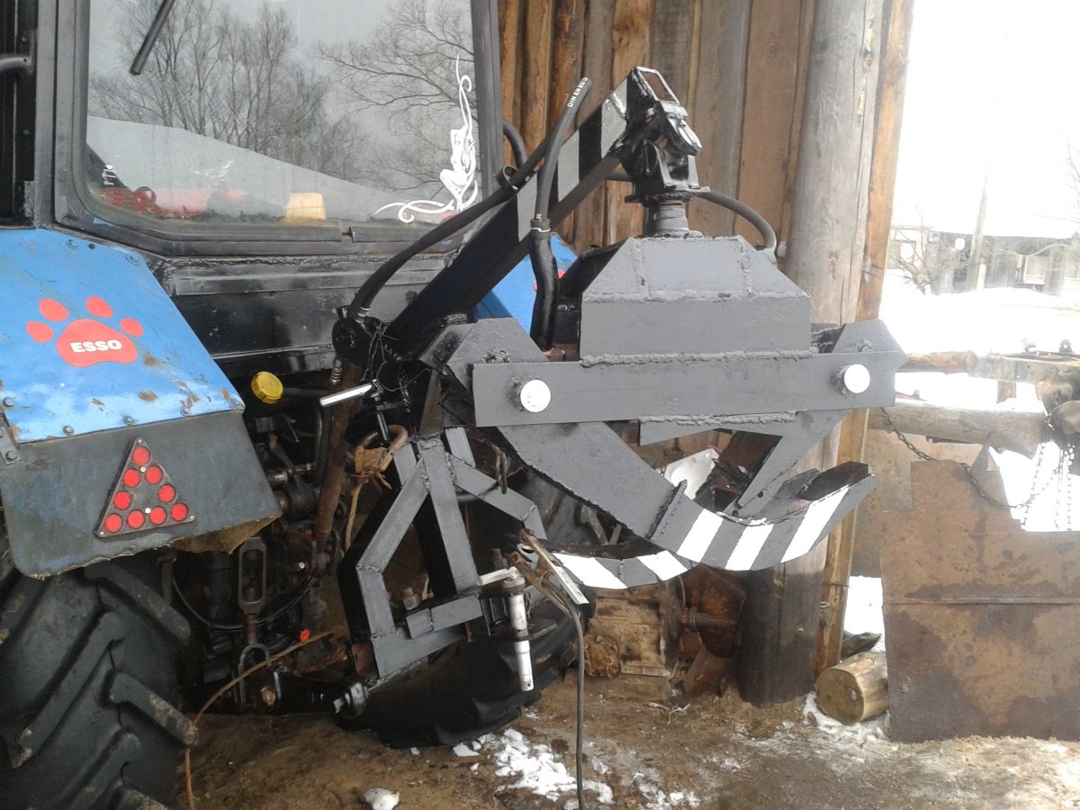 Отвал Горыныч МТЗ 82