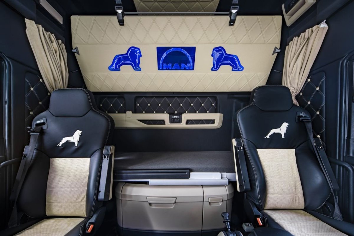 Man TGX Tuning салона