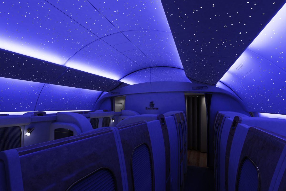 Звездное небо Эмирейтс