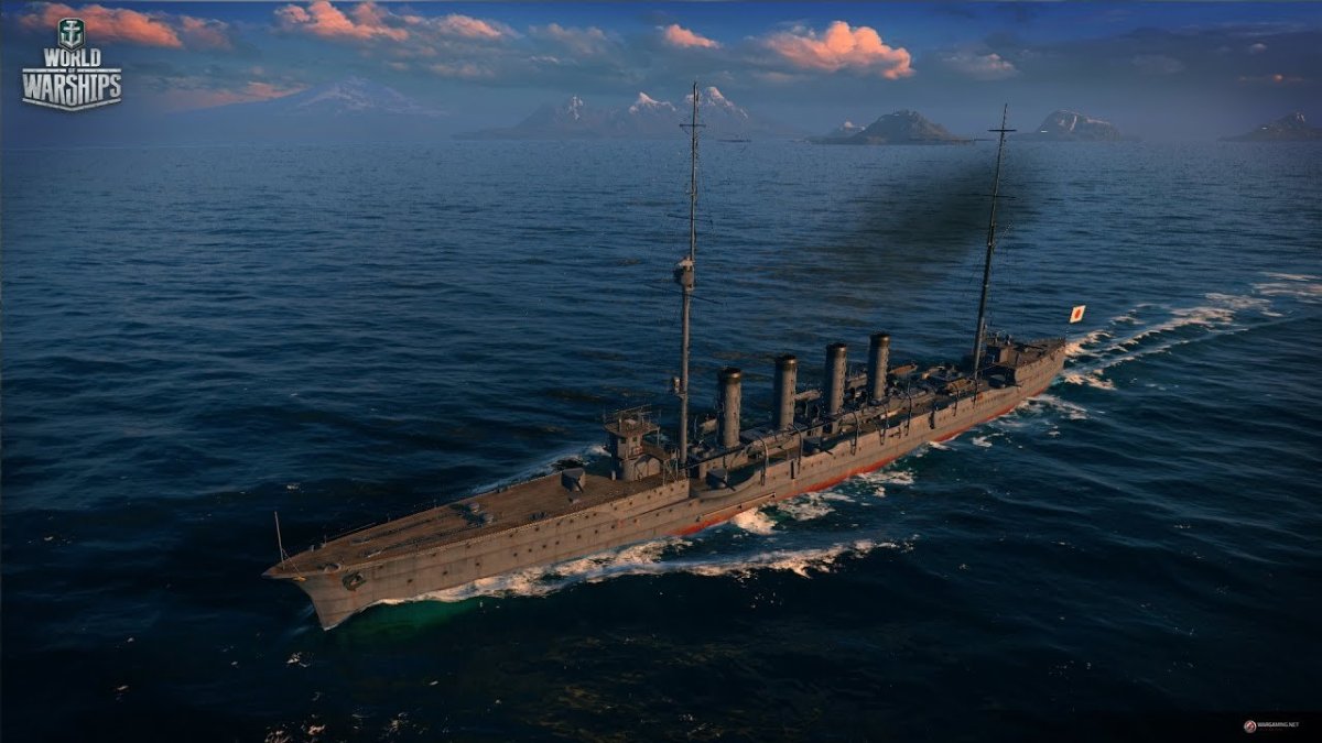 Японский крейсер Чикума