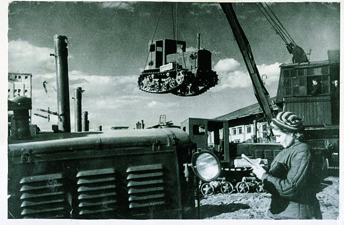 Алтайский тракторный завод в годы войны 1941