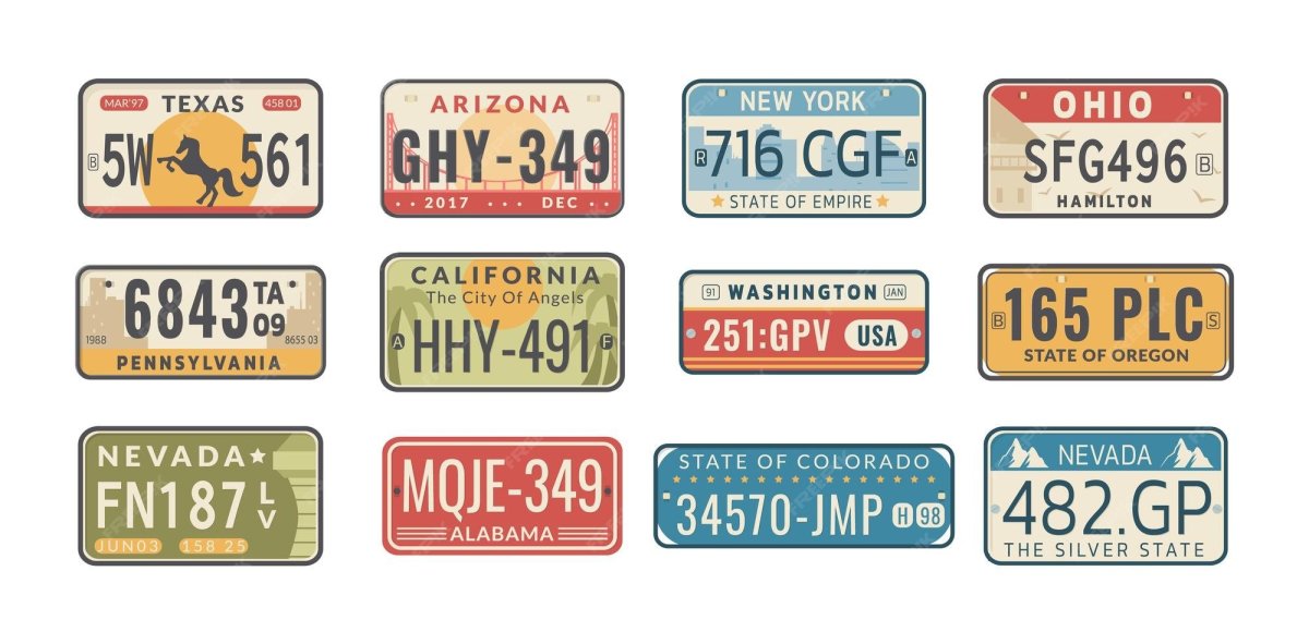 Значки на европейских номерах отдельно