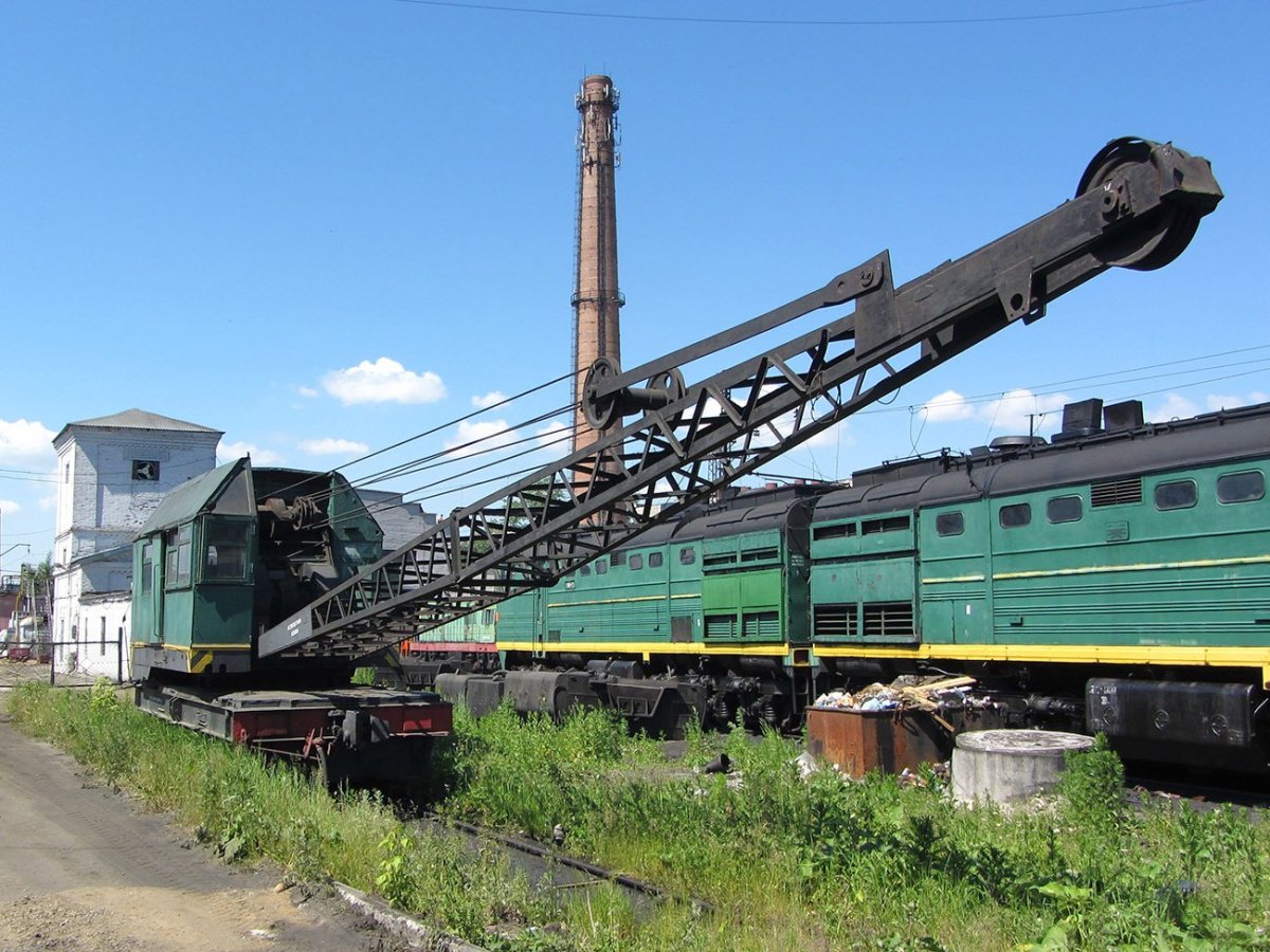 ЖД кран ЕДК 25