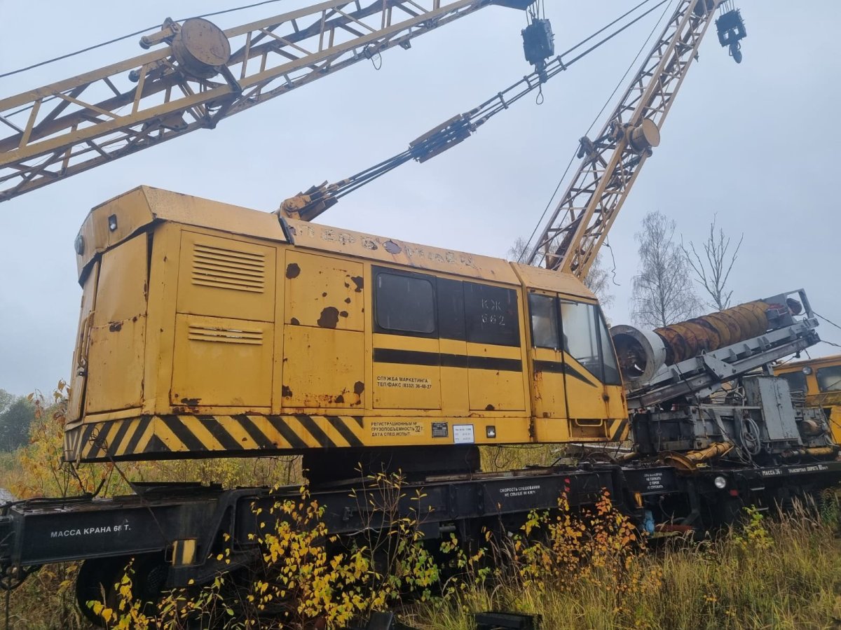 Кран Железнодорожный КЖ-561