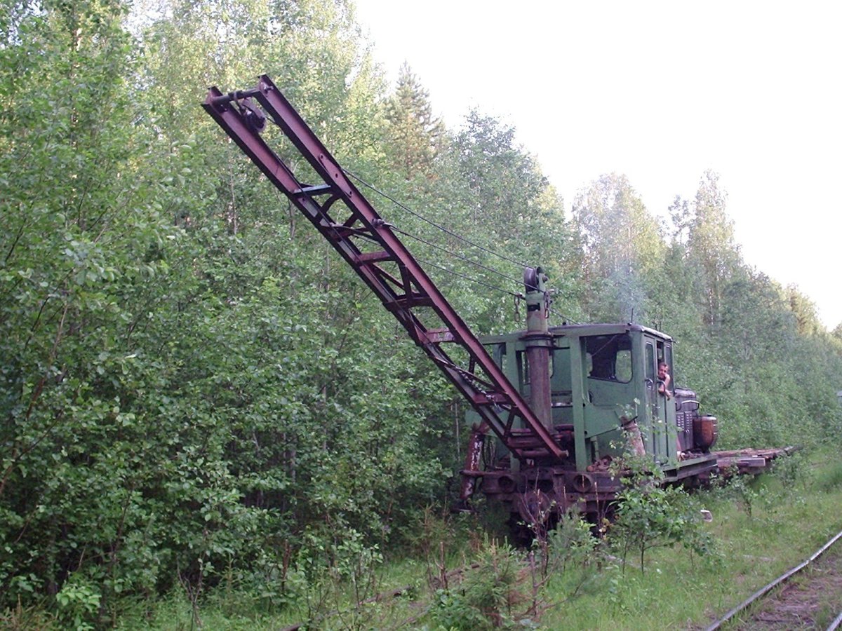 Узкоколейная дрезина пд1