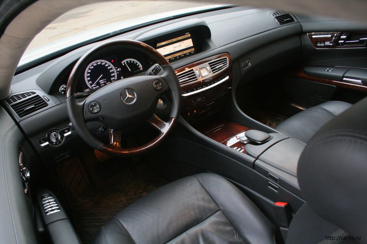 Салон Мерседес CL c216