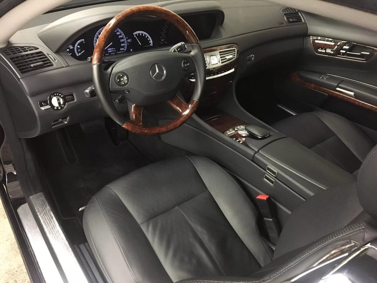 Мерседес cl500 купе салон