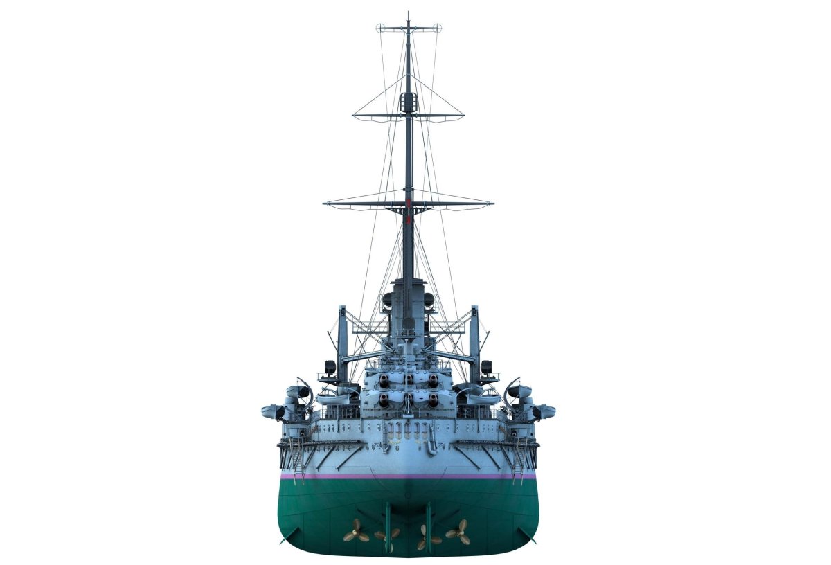 Модель линкора Вирибус Унитис фото