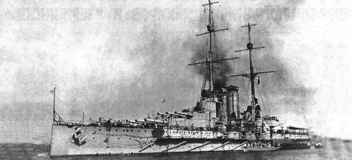 Корабль дредноут Viribus Unitis первой мировой
