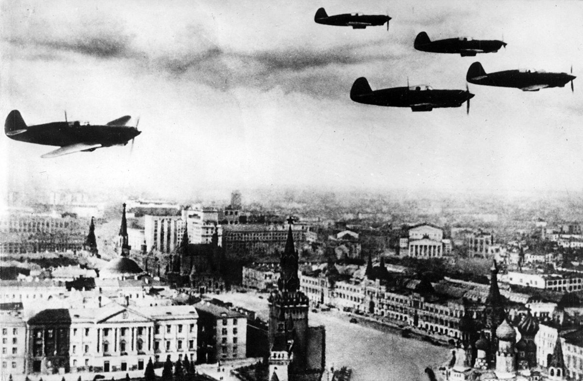 Налет немецкой авиации на Москву 22 июля 1941 года