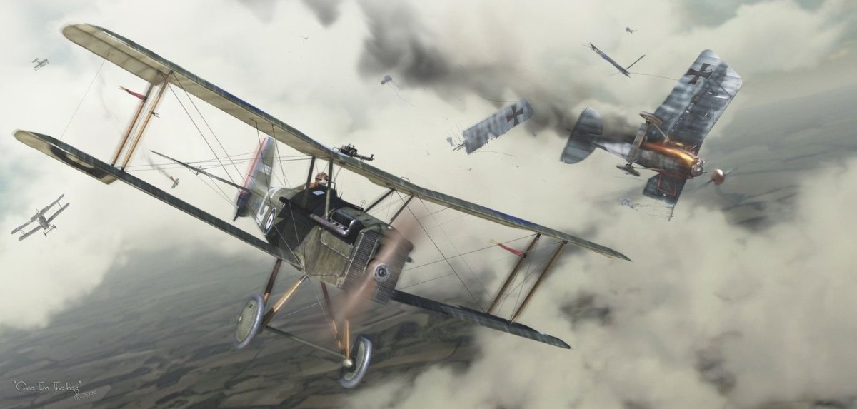 Воздушный бой 1 мировая война