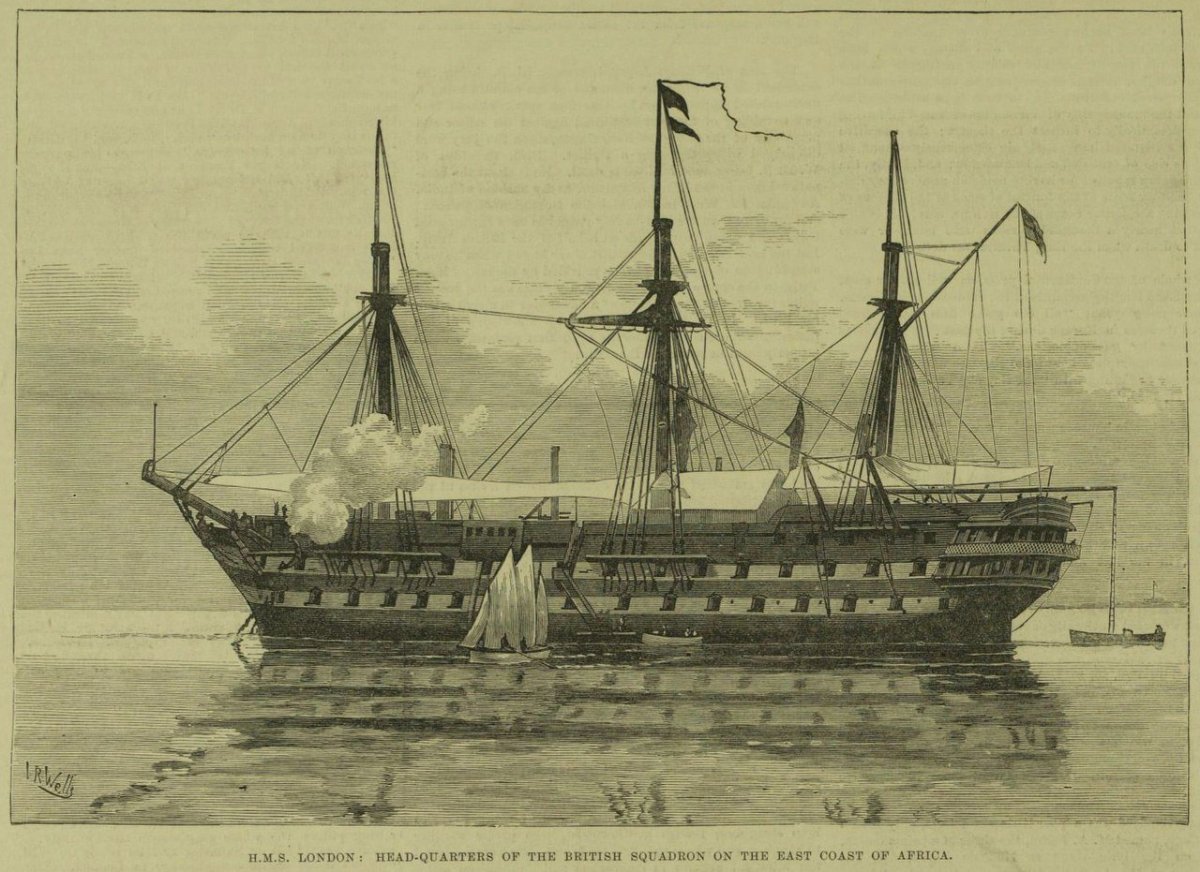 HMS London 1840