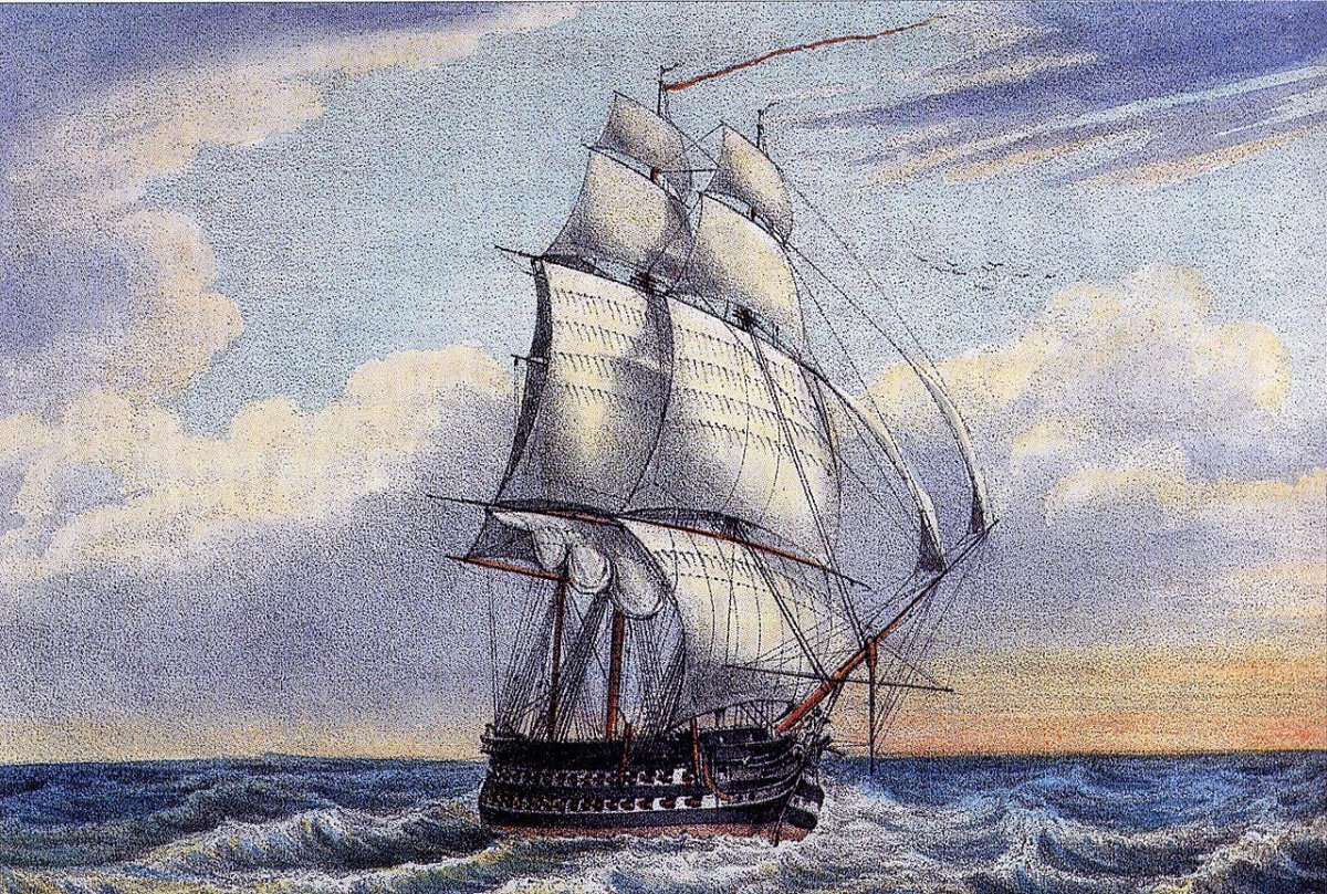 Линейный корабль Уриил 1840