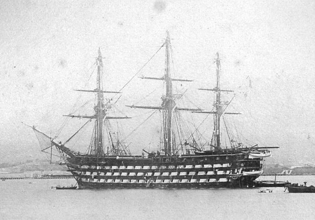 Линейный корабль Париж 1853