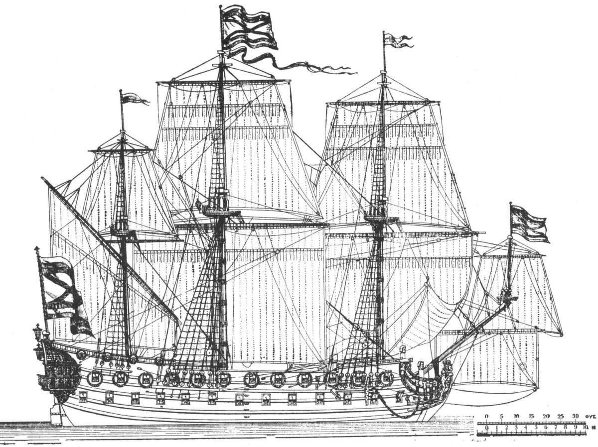 Корабль гото Предестинация Петра 1