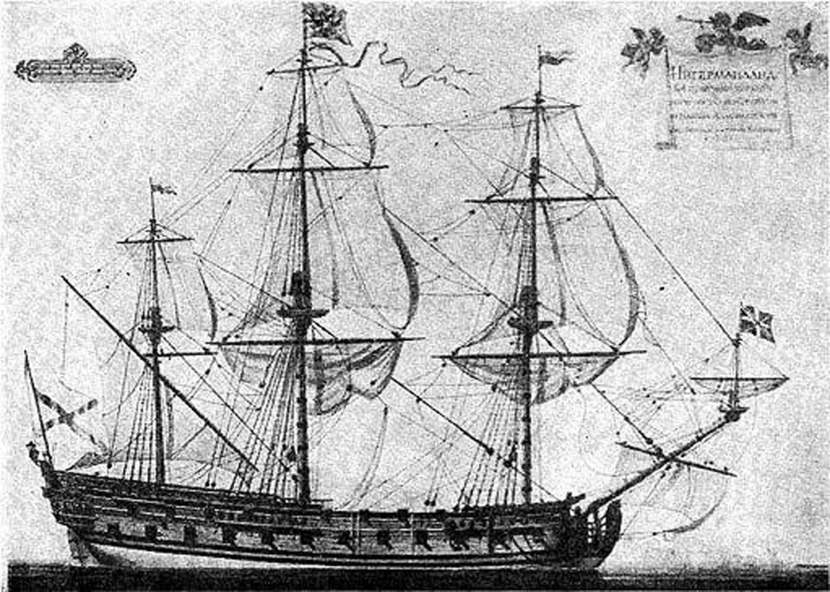 Ингерманландия корабль Петра 1