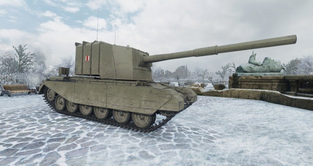 Танк fv4005 в World of Tanks