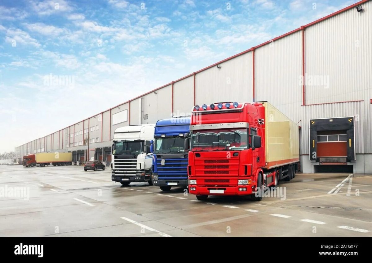 Разгрузка фуры