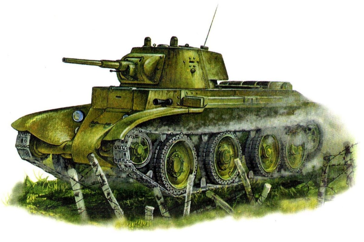 БТ-7 танк СССР