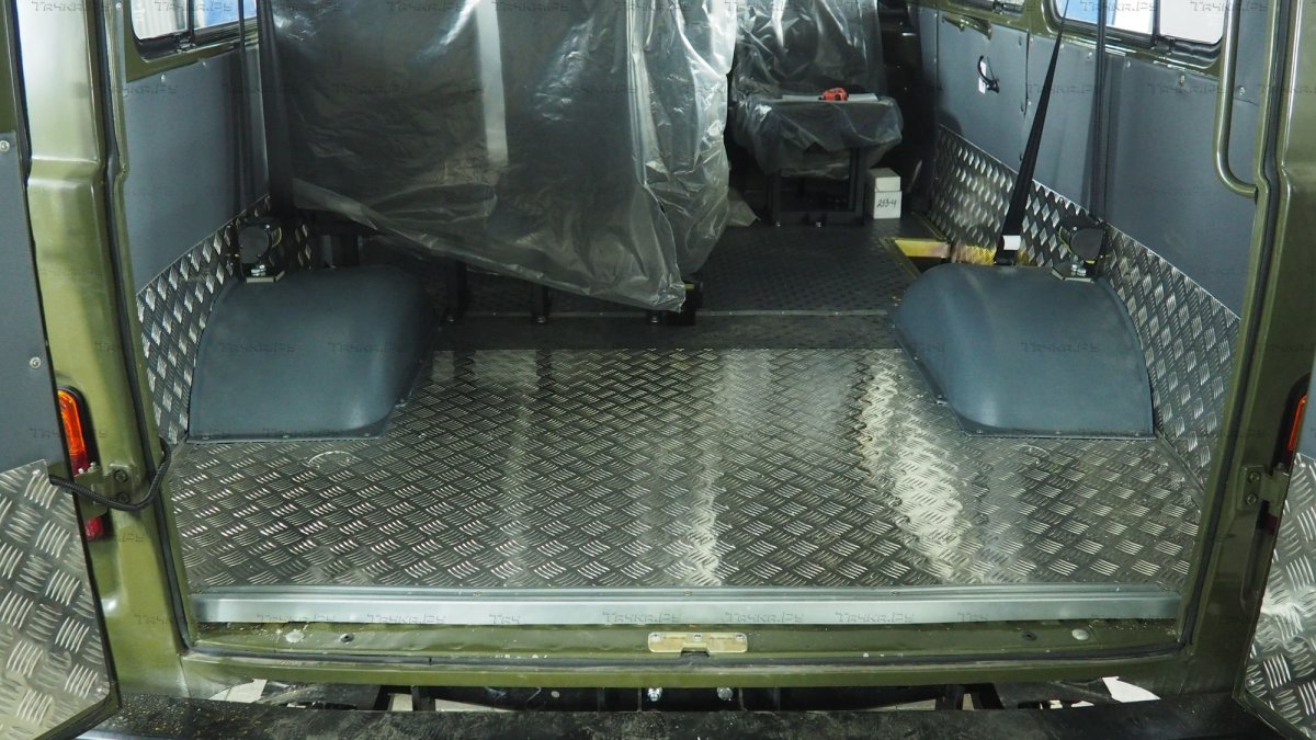 Обшивка алюминием УАЗ 452