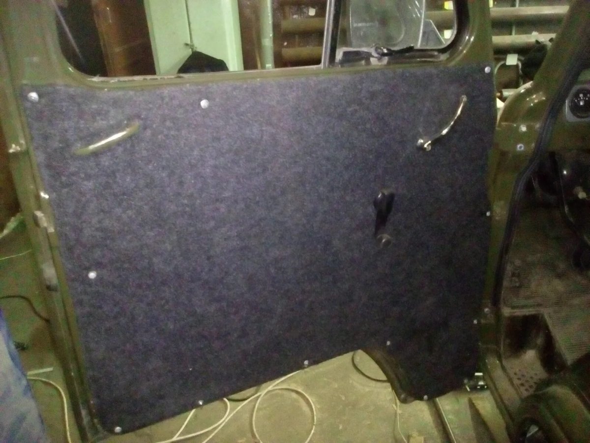 Войлок обшивка кабины УАЗ