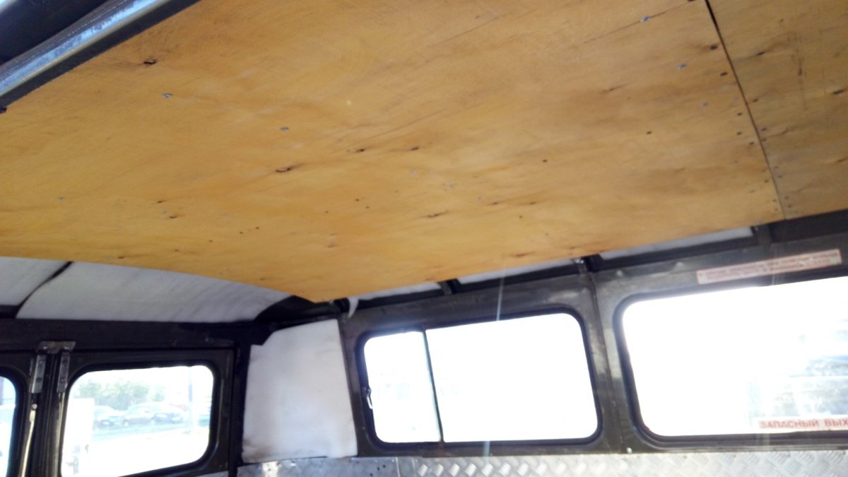 Обшивка потолка УАЗ Буханка 2206