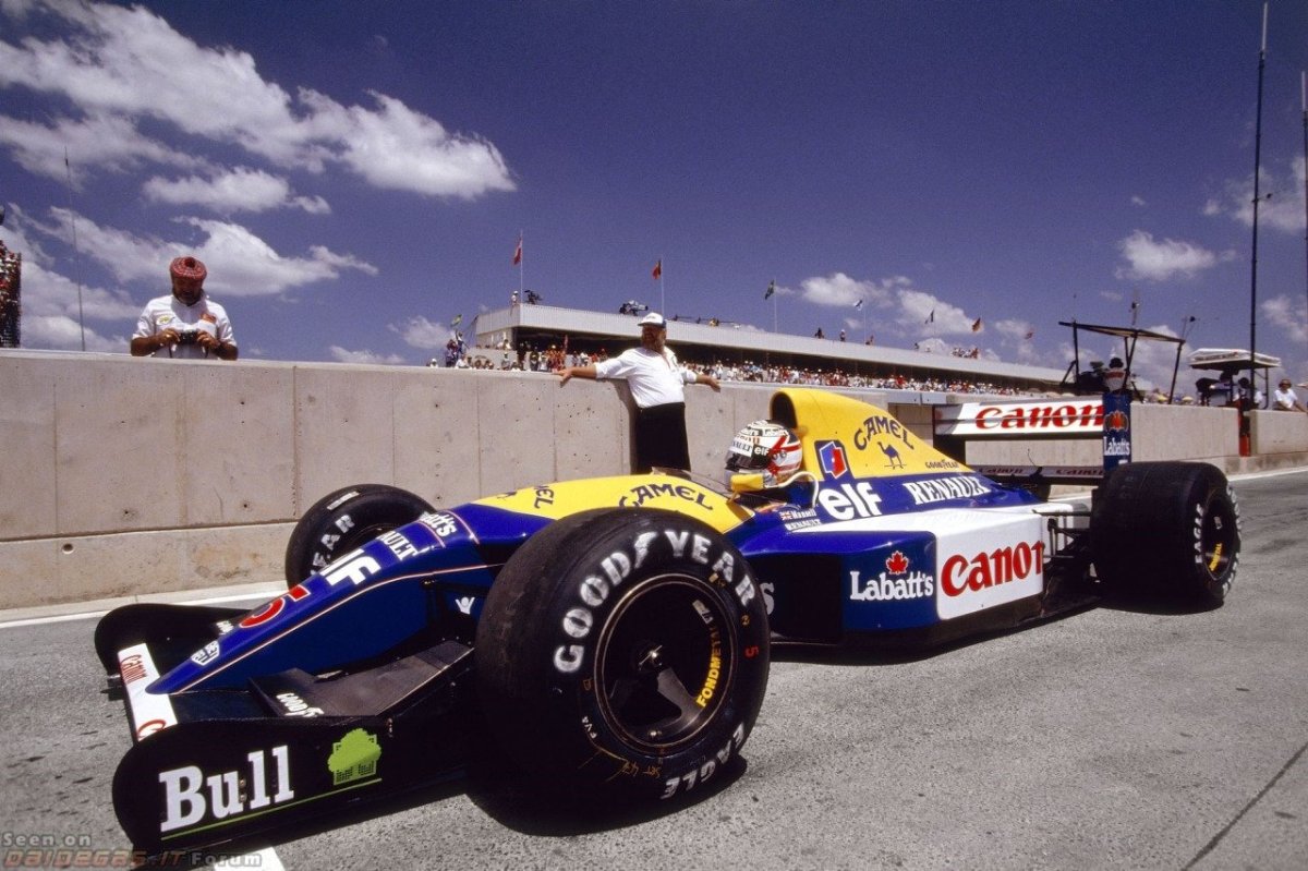 Williams fw14b Найджел Мэнселл 1992