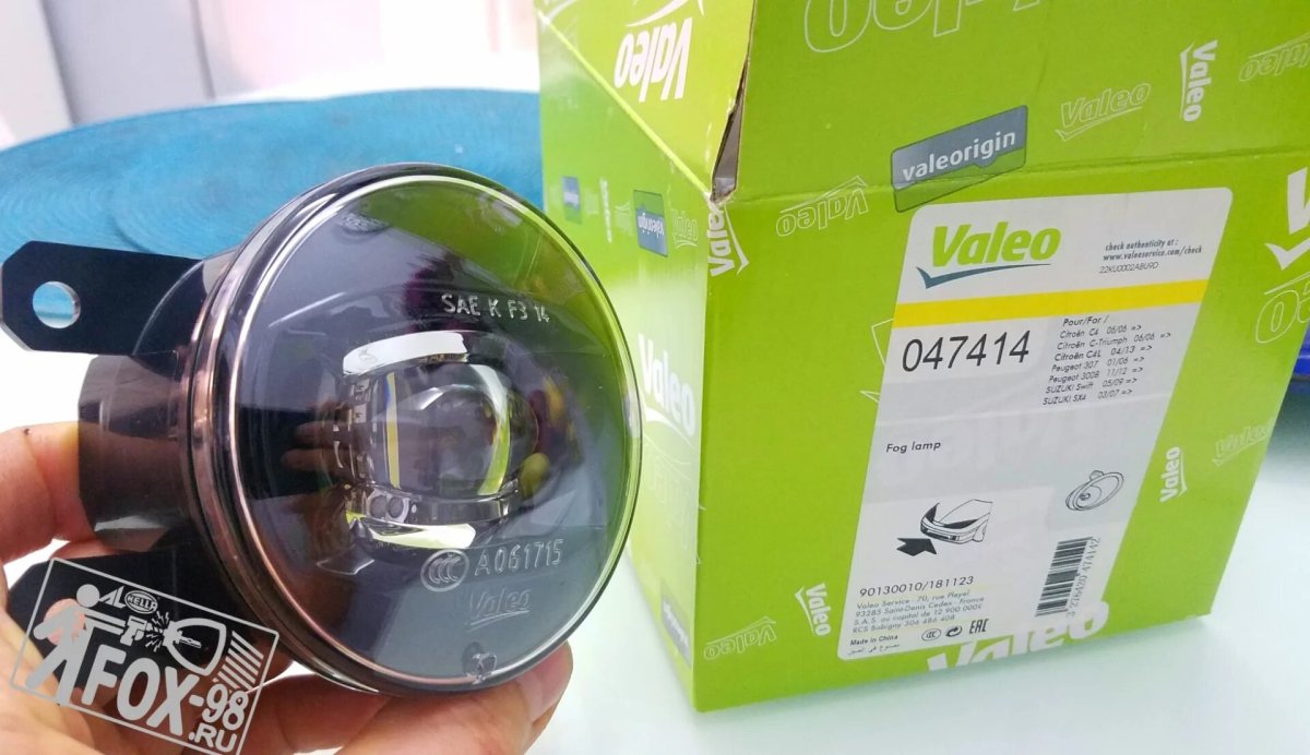 ПТФ VALEO led Fog 15016
