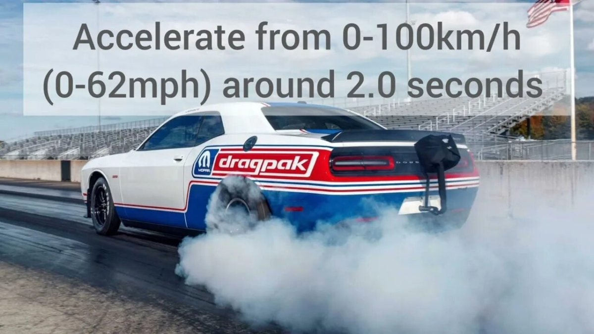Dodge Challenger Mopar Drag Pak 2020