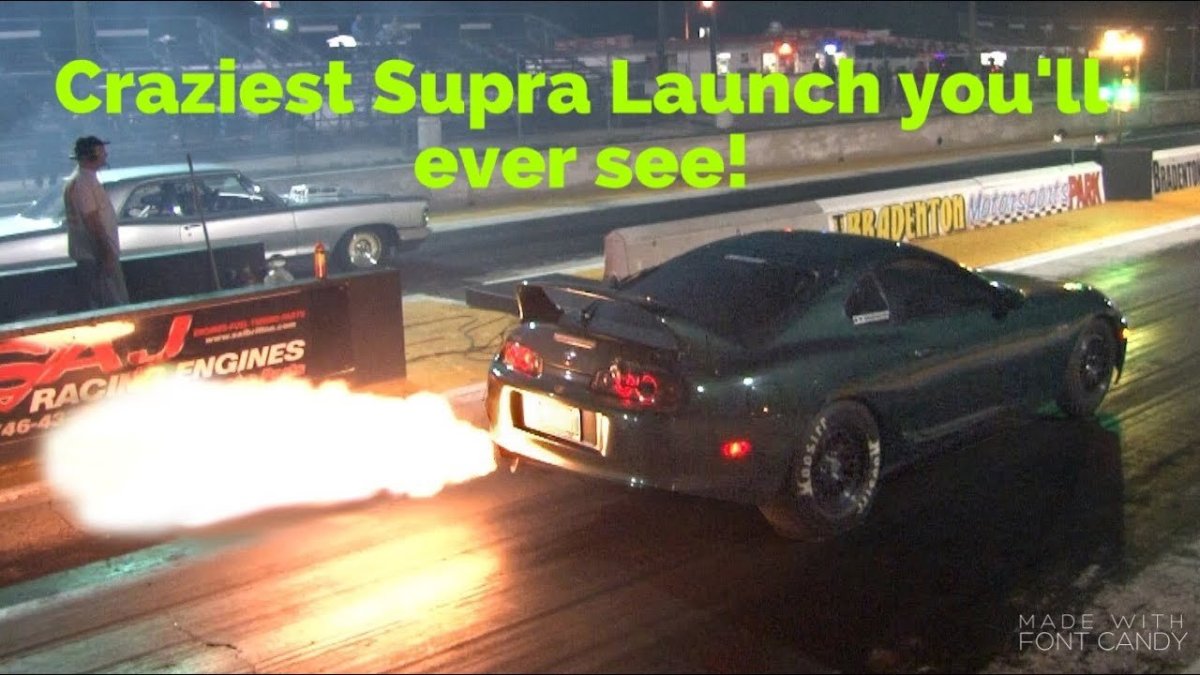 Toyota Supra драг