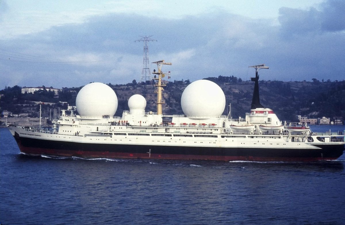 Радары корабль Урал