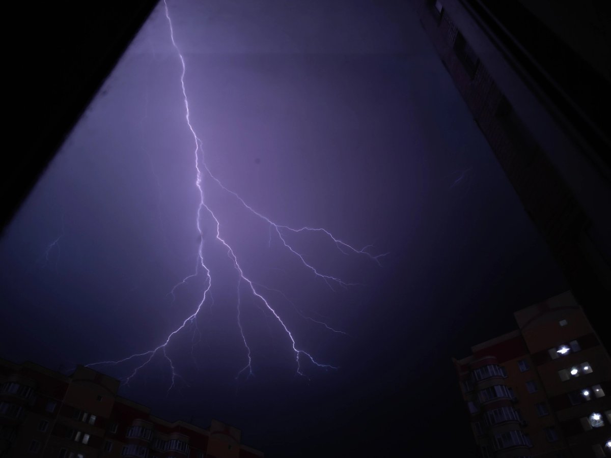 Гроза молния