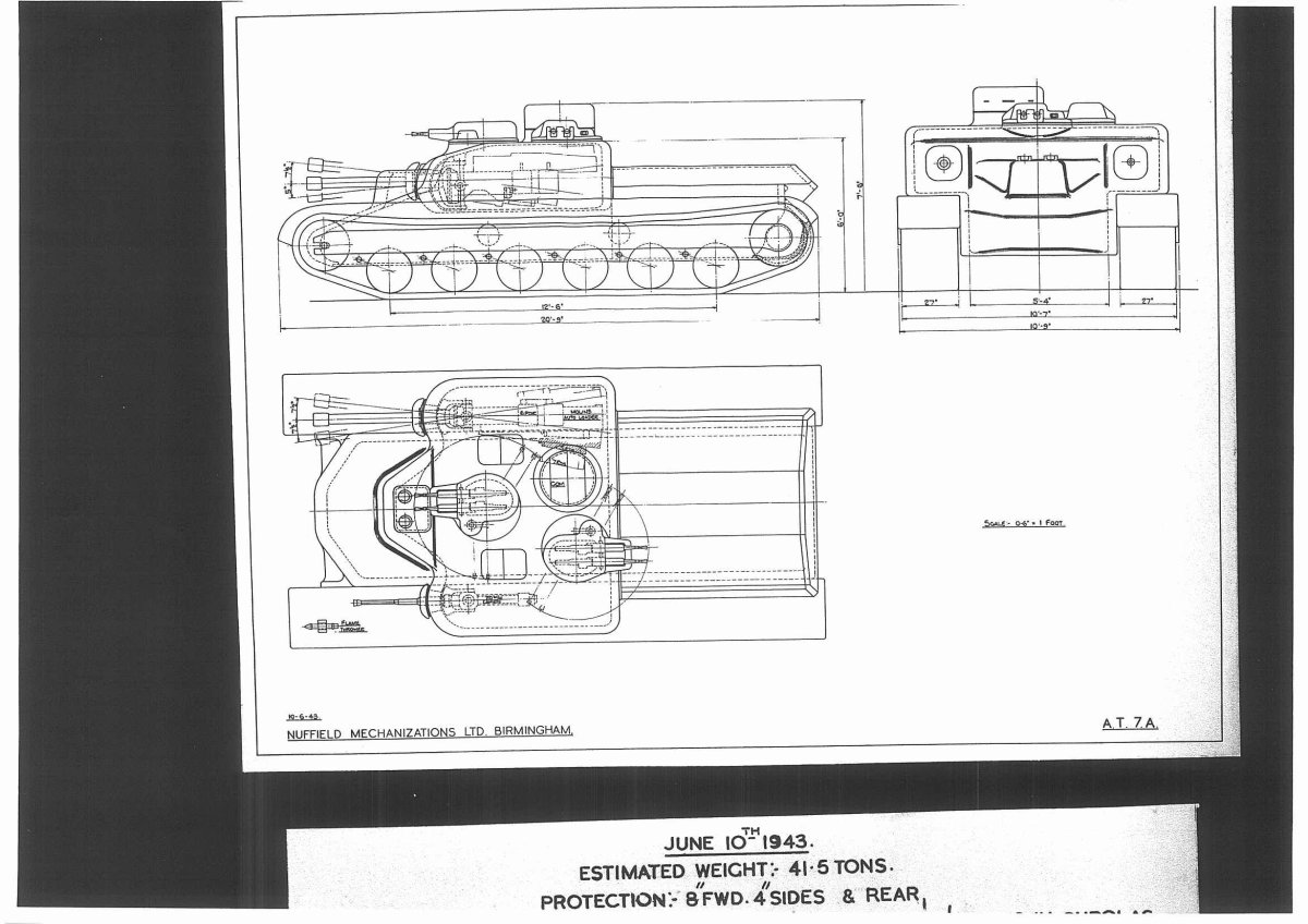 Танк АТ 7 пт-САУ