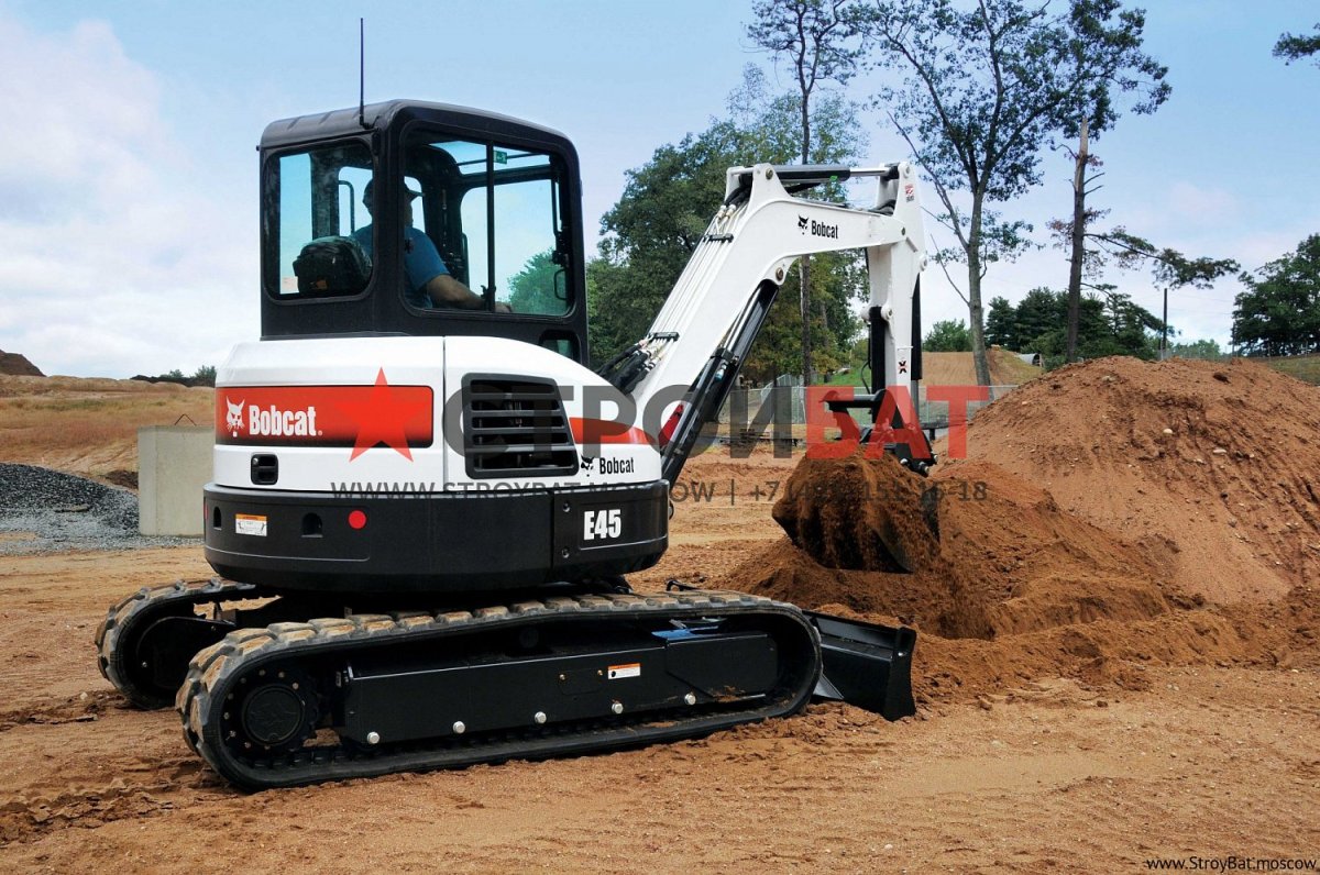 Мини-экскаватор Bobcat e45