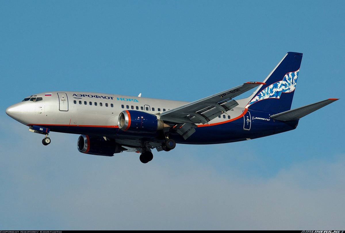 Боинг 737 500 Аэрофлот Норд