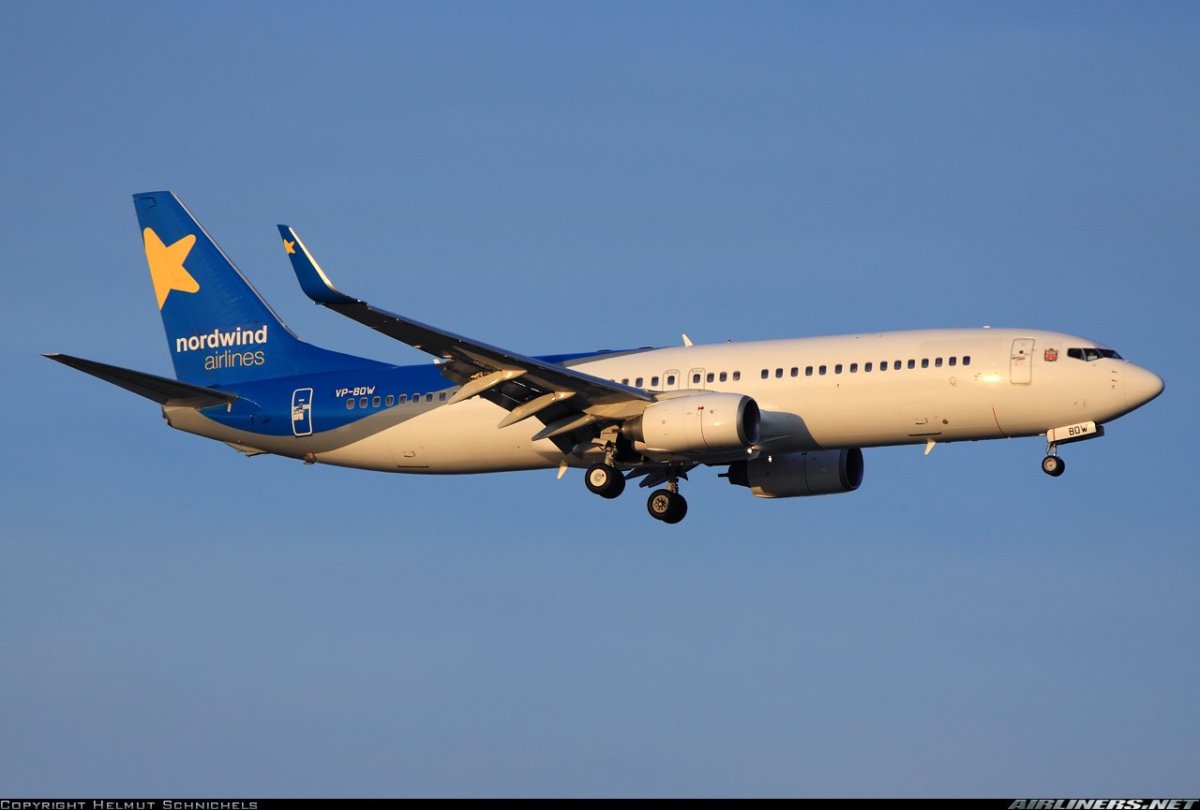 Боинг 737 авиакомпании Nordwind