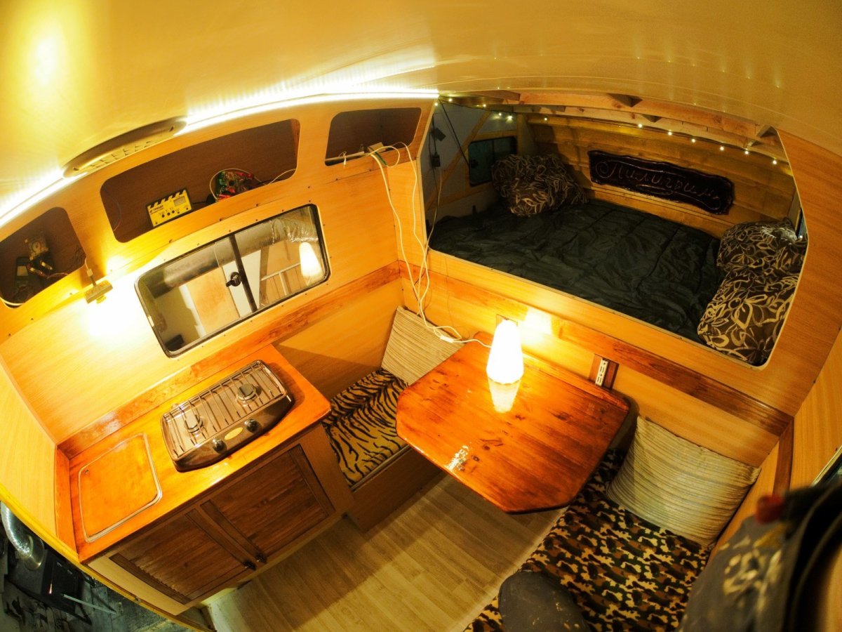 Кемпер Пилигрим внутри