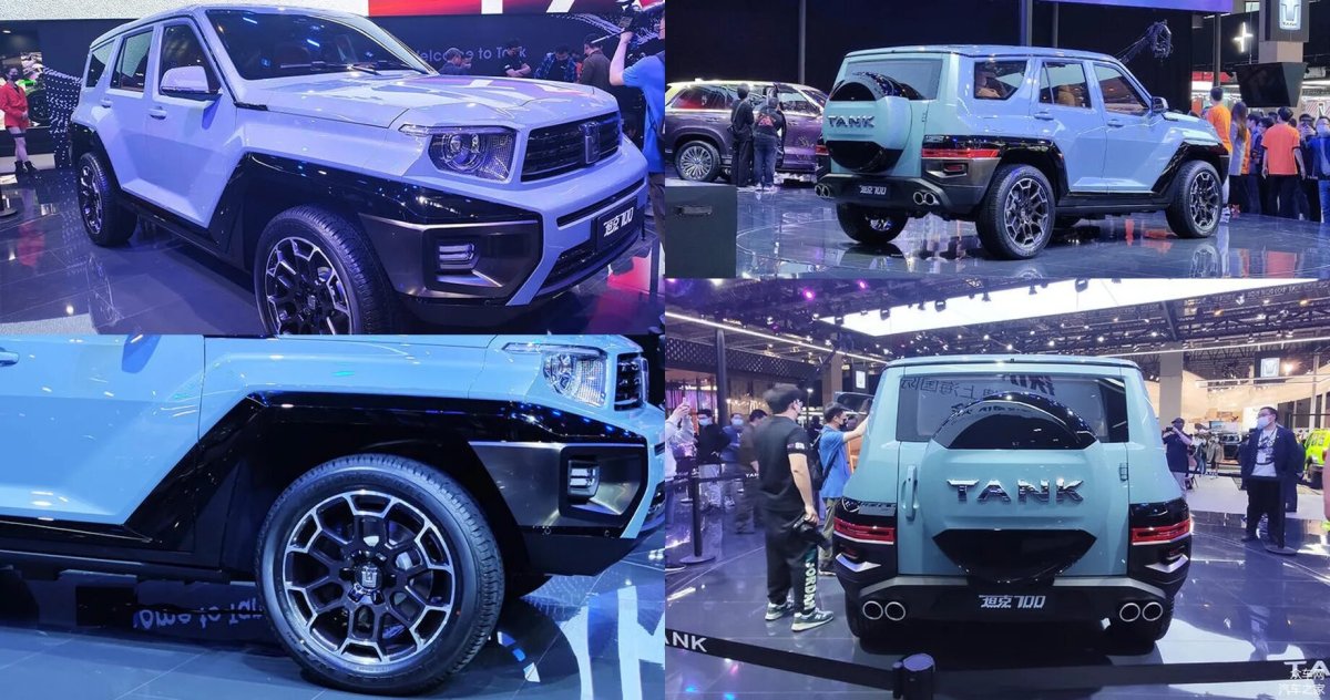 Китайский джип танк 700